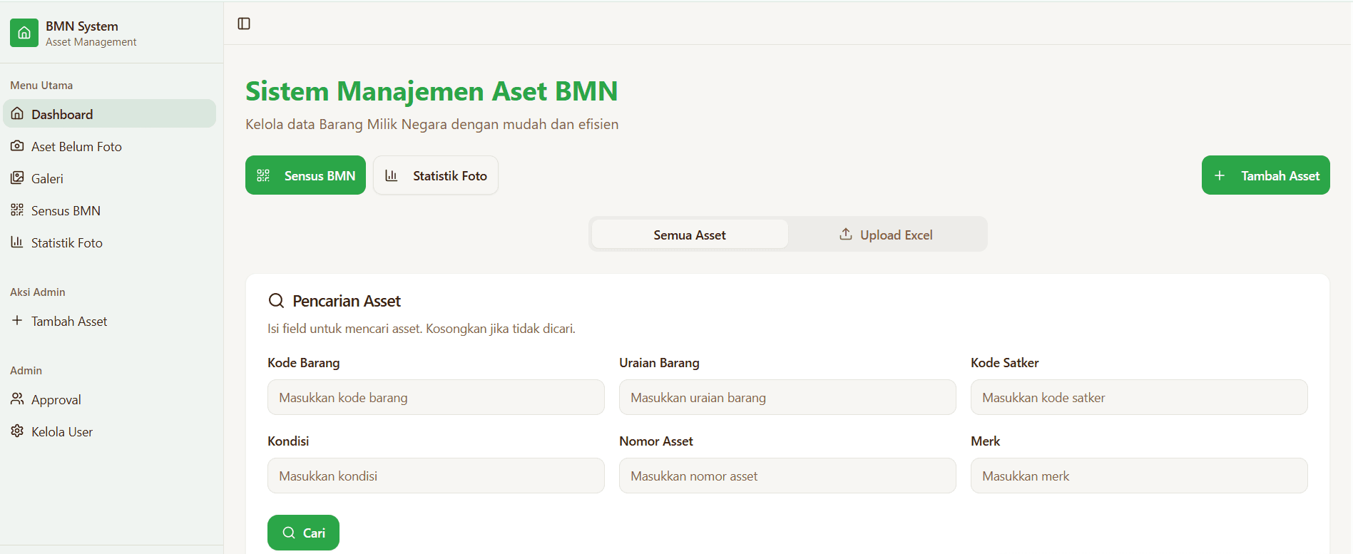 BMN Asset Management System