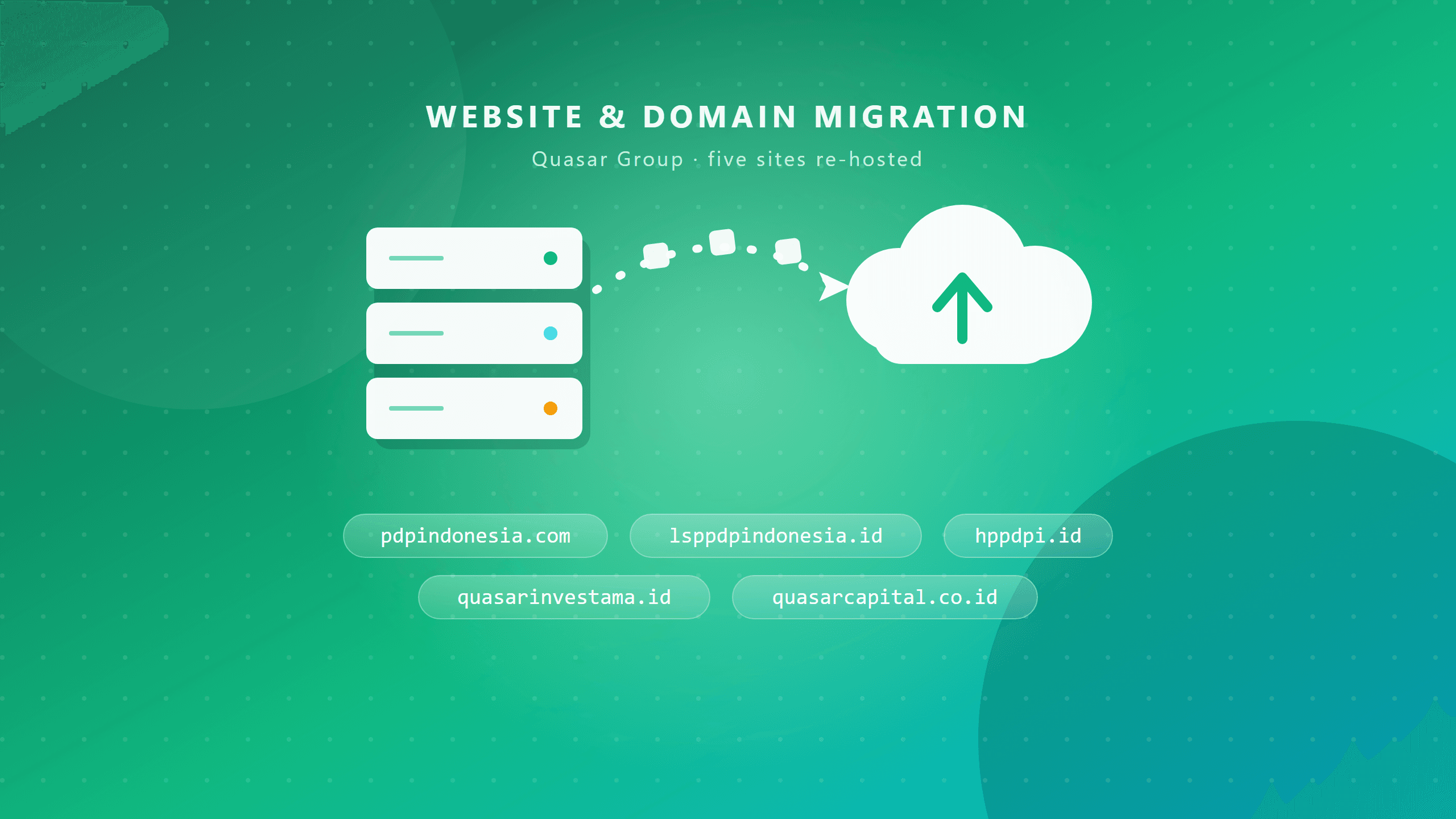 Quasar Group Website Migration